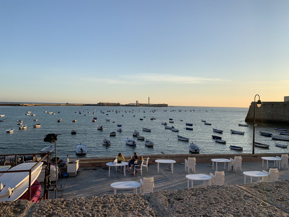 Atardeceres en La Caleta. Cádiz
