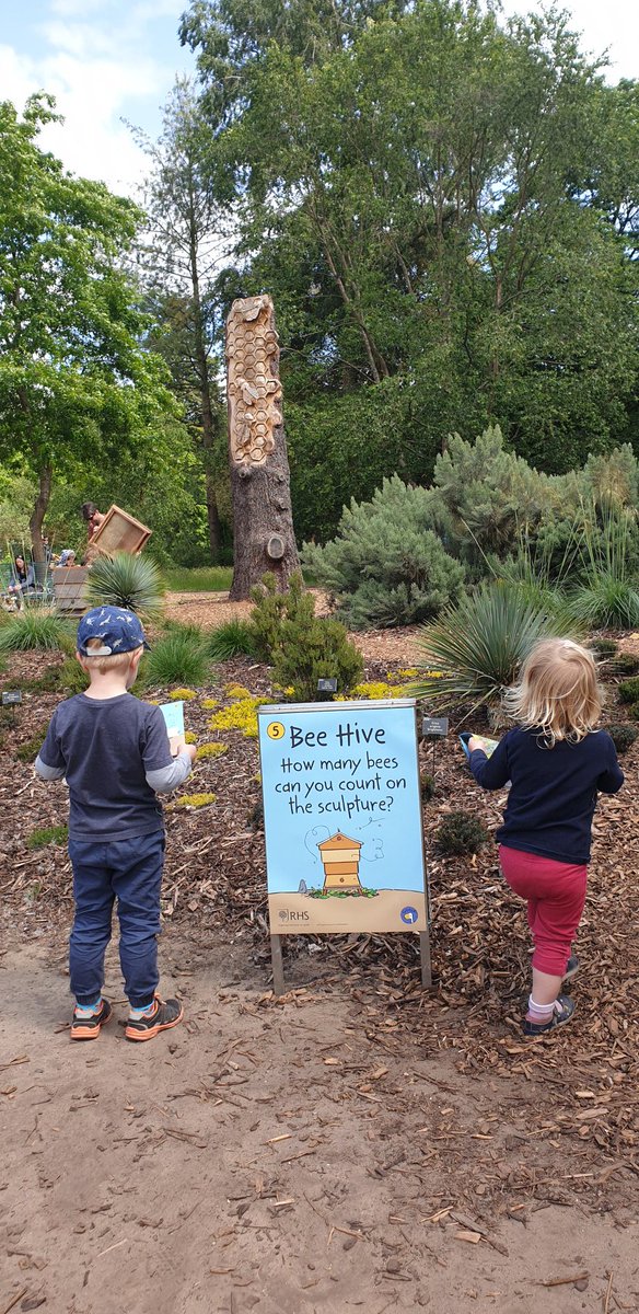 It's been so lovely seeing children getting out into nature and enjoying Goose’s Adventure Trail at @RHSWisley this half term! #honk! #ChildrensBooks #rhswisley #adventure #adventuretrail #Springwatch #rhs #gardentrail #MayHalfTerm #whatson #surrey #bees