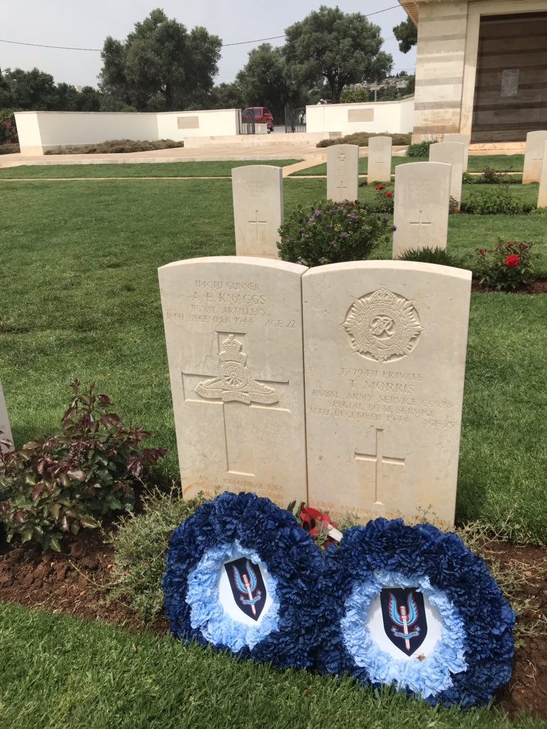 IanEmirHussein's tweet photo. Suda Bay War Cemetery @CWGC_graves today. Maintained by Andreas and Antonis who have half a century of service between them. Their dedication shows. https://t.co/7LLvXzsLws