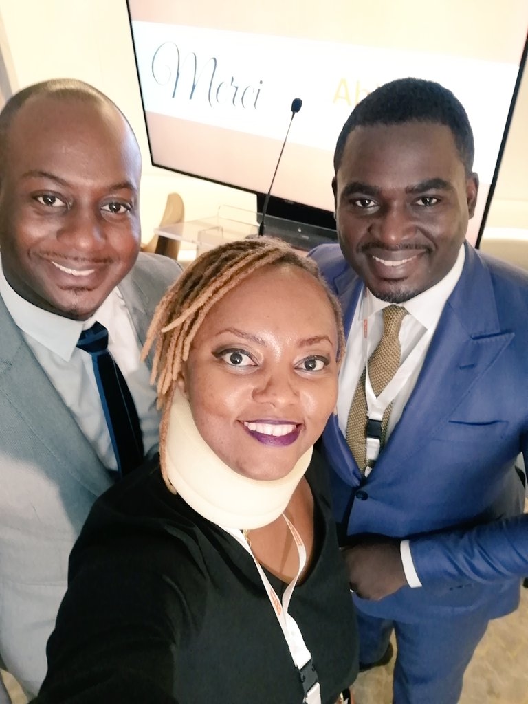 edithbrou's tweet photo. Fin de journée à Abidjan avec mes très chers Éric M'Boua et Stéphane Tchriffo, des MC bilingues de qualité supérieure qui ont assuré avec brio la 1ère Édition réussie du Abidjan Film Summit. Bravo également à @RTIDISTRIBUTION, Organisateur de cet événement. 9/10 !👌🔥💪 #AFSummit https://t.co/iut3O3v1VB