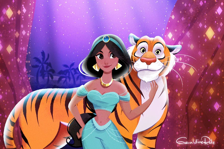 GeryRdz's tweet photo. Jasmine ✨ #Aladdin https://t.co/trSoYDk2Yd