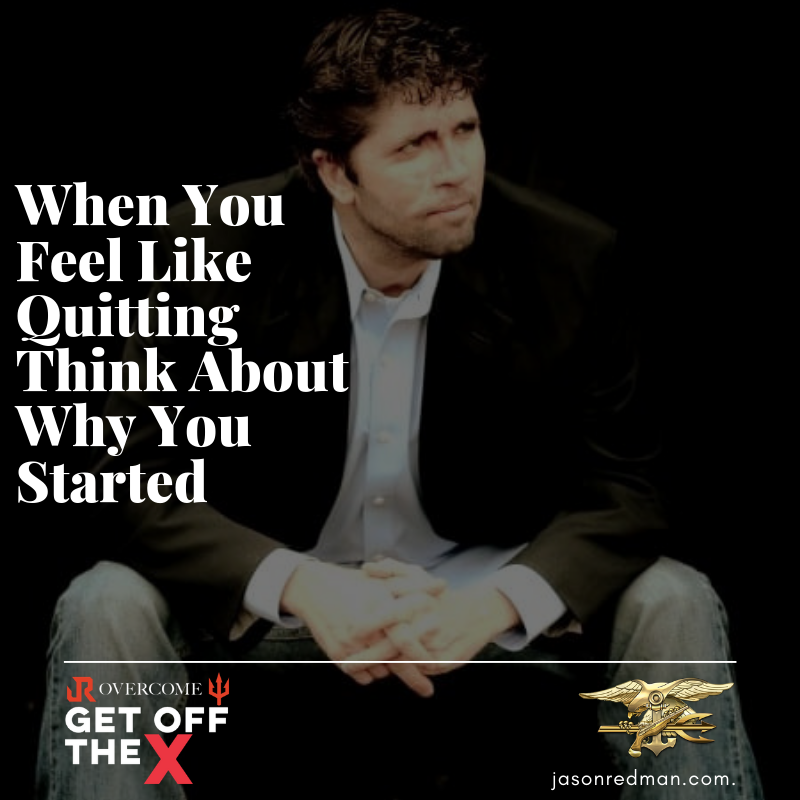 JasonRedmanWW's tweet photo. When You feel like Quitting, Think about why you started. Get off the X and Overcome #getoffthex #overcome #getgoing #startnow #startnownottomorrow https://t.co/7rYTeczL6u