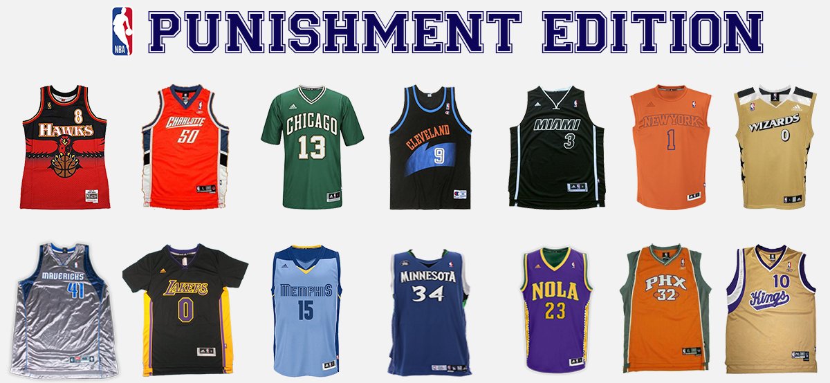 What not to wear: Ugliest uniforms in NBA history