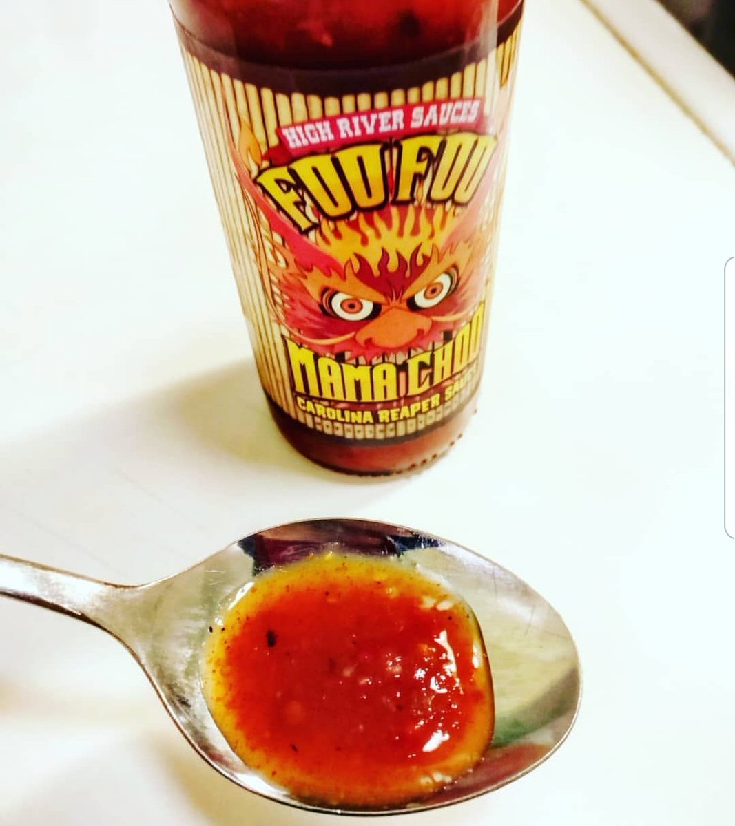 The #foofoomamachoo will lite you up. #hotsauce