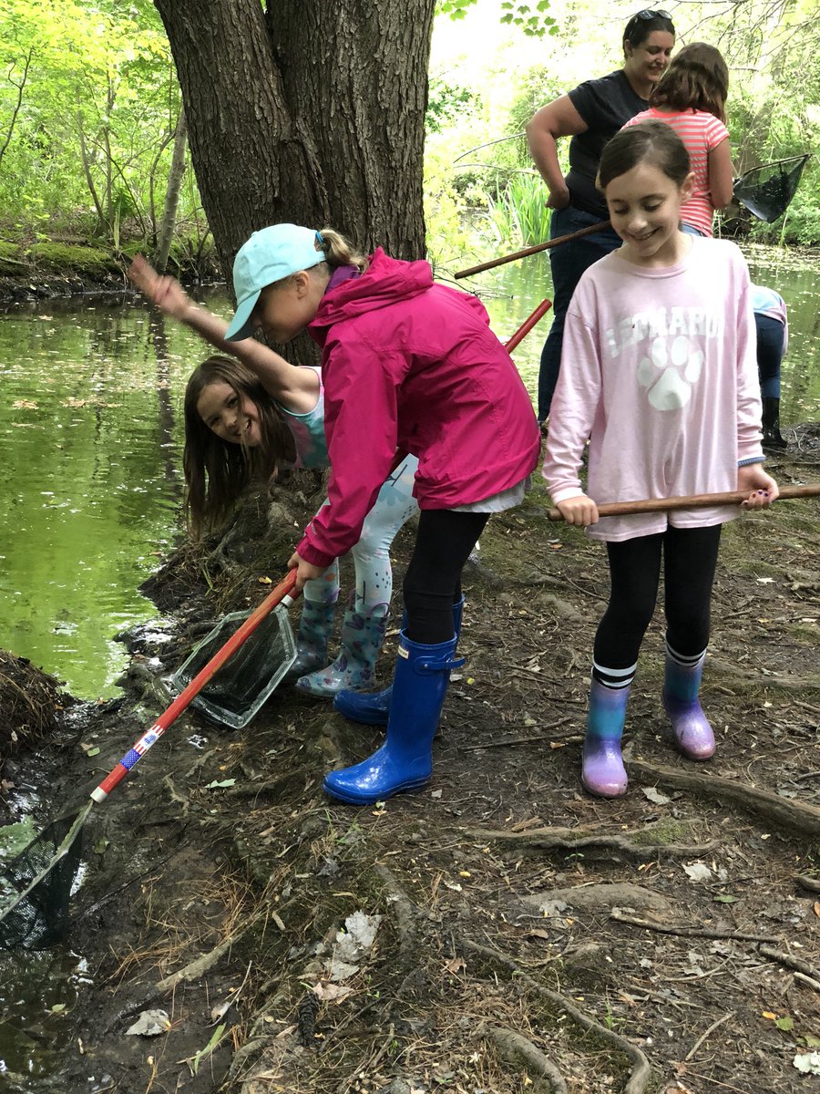 Miss_Yarmark's tweet photo. We had an awesome time today at @PoricyPark ☺️ we really learned so much and had great hands on experience during our pond study! @LeonardoBearsNJ #MTPSpride https://t.co/6ssky5f3FM