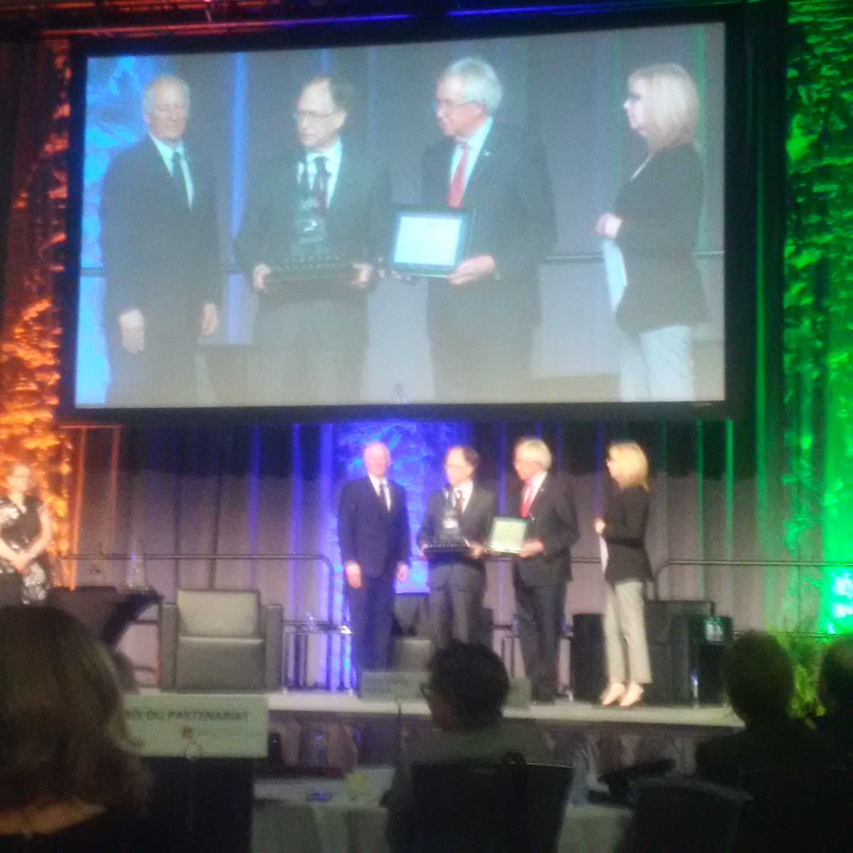 #APEXSympo2019 Congratulations RH Joe Clark on your Public Service Citation Award for Democracy, Innov and Reform