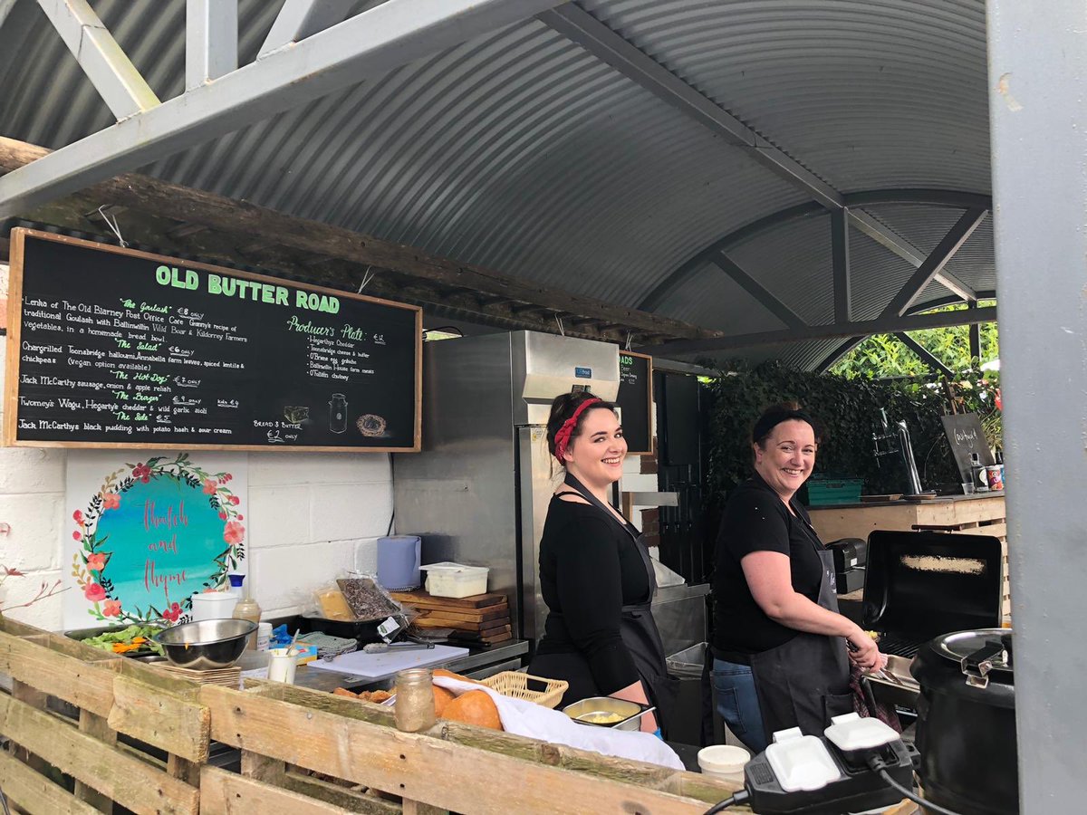 We would also like to thank Joanne <a href="/thatchinthyme/">the thatch in thyme</a> for cooking all the weekend <a href="/oldbutterroads/">Old Butter Roads</a>