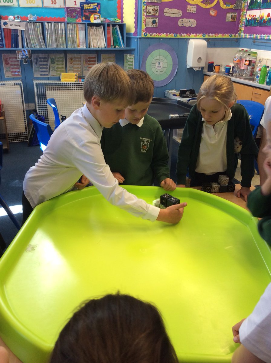ruthvenfield's tweet photo. P4/5 put their problem-solving skills to good use in a robotics workshop this morning using cubelets #multiplesense #multiplefunctions Thank you very much Zoe Garvie from Aerospace Kinross, an inspiring tutor. https://t.co/YFDI8kj7TI