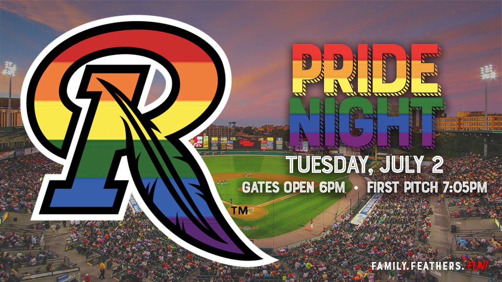 rochester red wings pride hat