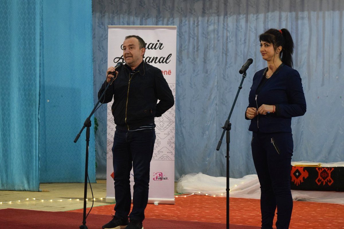 VTepelene's tweet photo. #12Maj 
#Memaliaj 
#FestPanair
#festatlokale
#ODA #PENTA #PostaShqiptare https://t.co/rx73werrMe