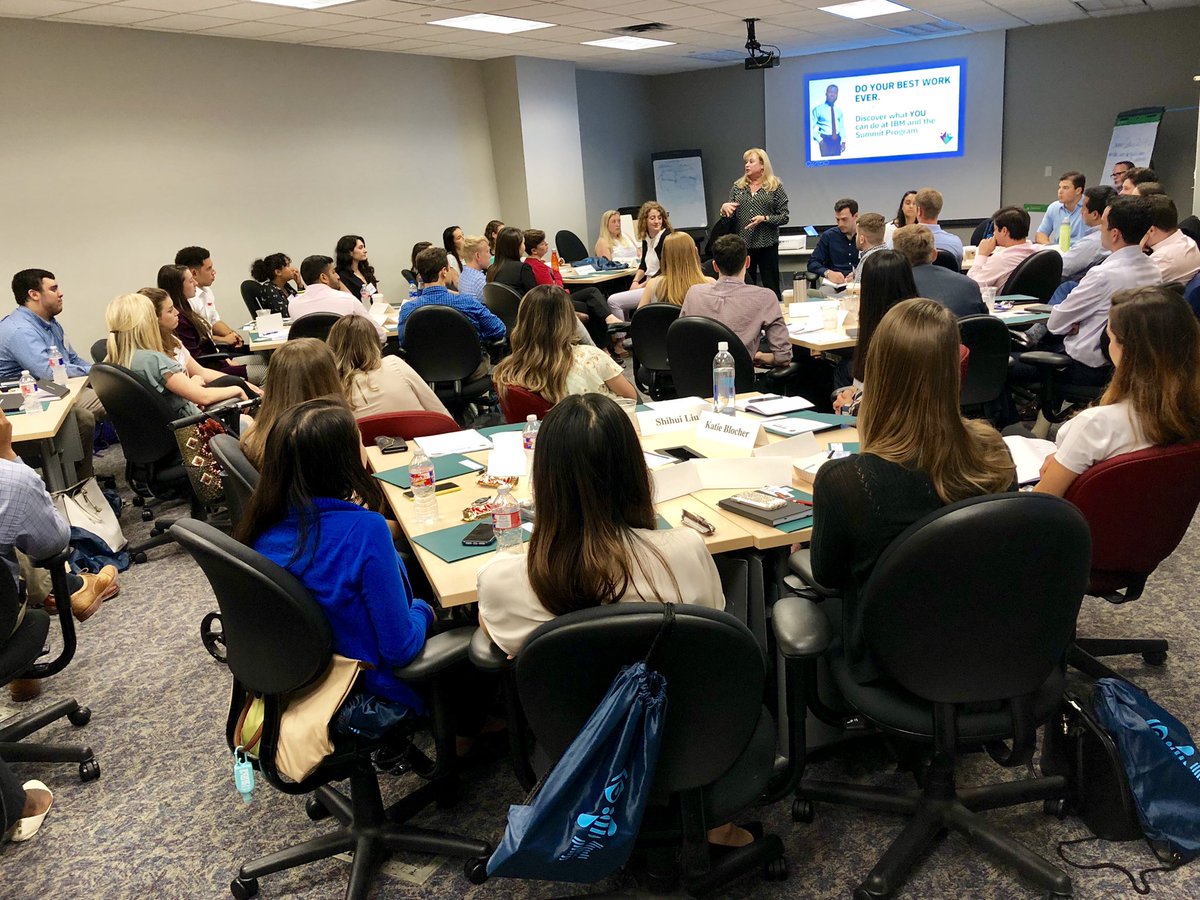 martyhoran144's tweet photo. “The future #leaders of the #IBM Corporation are here today!” Scotti Small-Phillips #IBMSummitProgram #IBMinterns #IBMSummitDC #IBMSummitAtlanta #IBMers #YOUtothepowerofIBM https://t.co/5RxmHCuK5N