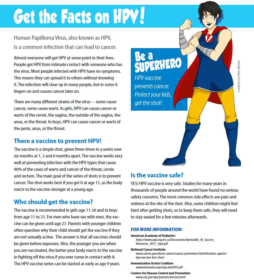 ACNMmidwives's tweet image. Let&apos;s talk about the #HPV vaccine!

Cervical cancer prevention strategies include both HPV vaccination and screening. 

Resources from #ACNM: ourmomentoftruth.com/wp-content/upl… 

More information from @cdc: cdc.gov/hpv/parents/va…
cancer.org/latest-news/ce…