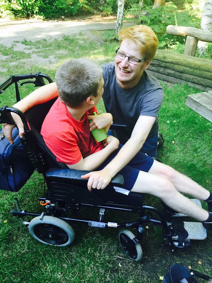 mouse_barnes's tweet photo. Helping to make a book to celebrate a wonderful young manโs life has made me extra proud today to be a Woodlarks volunteer. The home of the nickname Mouse and a million happy memories. #spirithome https://t.co/ey6iY0gKmD