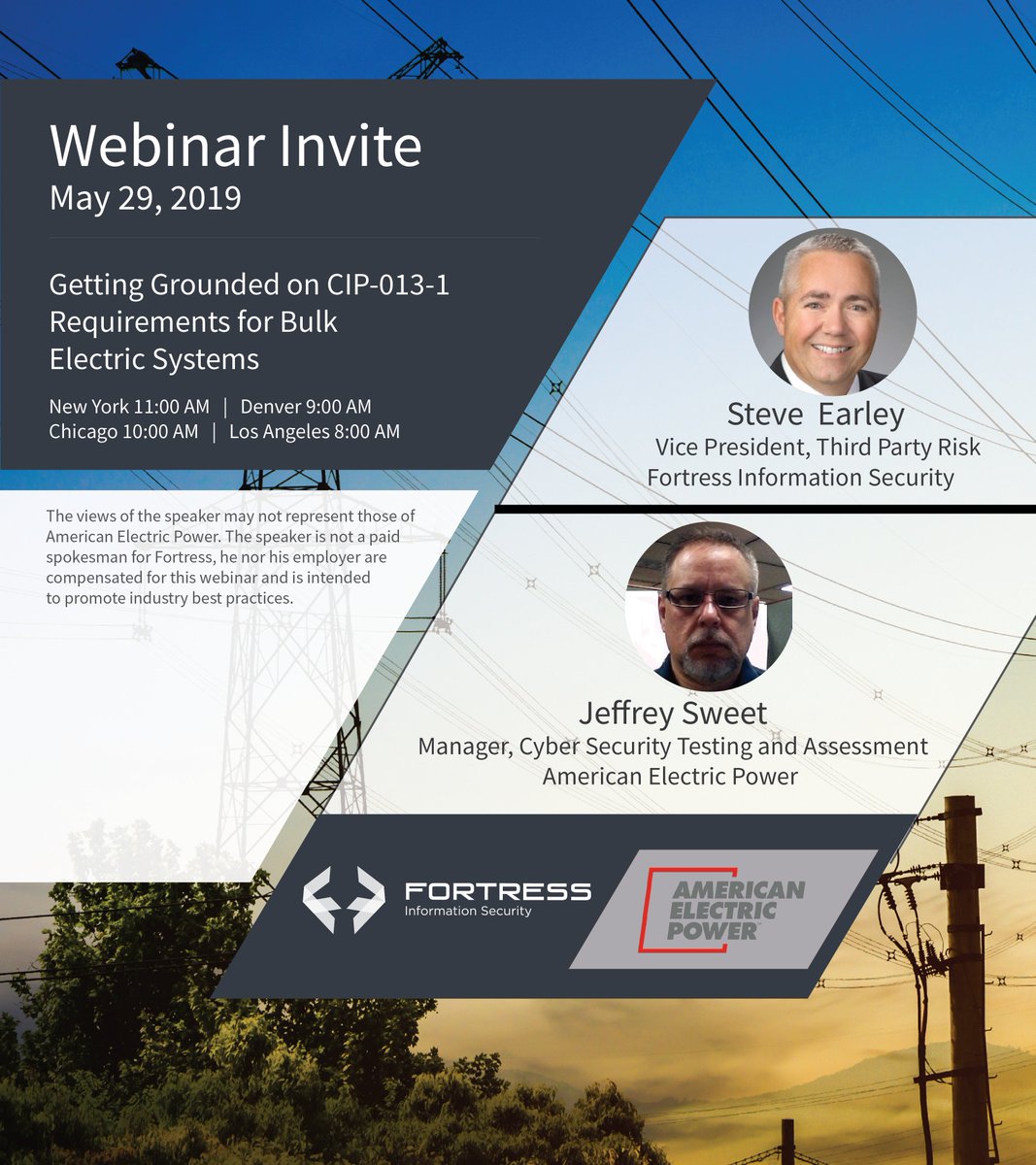 FortressInfoSec's tweet photo. ENERGY GENERATION ALERT: Last chance to sign up for our webinar covering CIP-013-1
Sign up here ->
https://t.co/XlXEZsycQU
#cip13 #nerc #BES #fortressinfosec #TPRM #ThirdPartyRiskManagement #VendorRisk #VendorRiskManagement #supplychain #supplychainriskmanagement #infosec https://t.co/3UzHjbJpbj