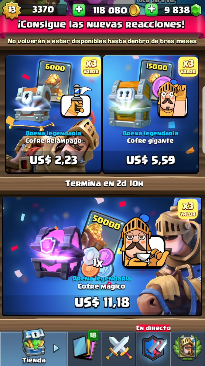 Sorteo las 3 ofertas
3 ganadores, una para cada uno.

(Requisitos obligatorios):
RT.
Seguir a: 
<a href="/elrodris74/">Rodris</a> 
<a href="/RosarioTeamGG/">Rosario Esports</a>
Menciona a 3 amigos.

Finaliza 29/05/19.