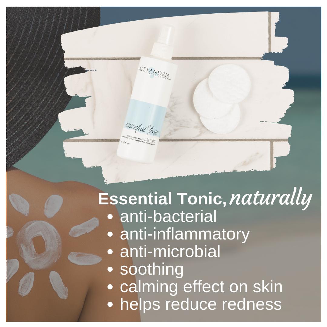 apStudioNiagara's tweet image. Too much sun this weekend on that winter skin? Preventing over exposure is best but Essential Tonic is fantastic for cooling, calming &amp;amp; soothing inflammation &amp;amp; encouraging healing with it's cell regenerating properties. 
#myrrhessentialoil #aftersunspray #alexandriaprofessional