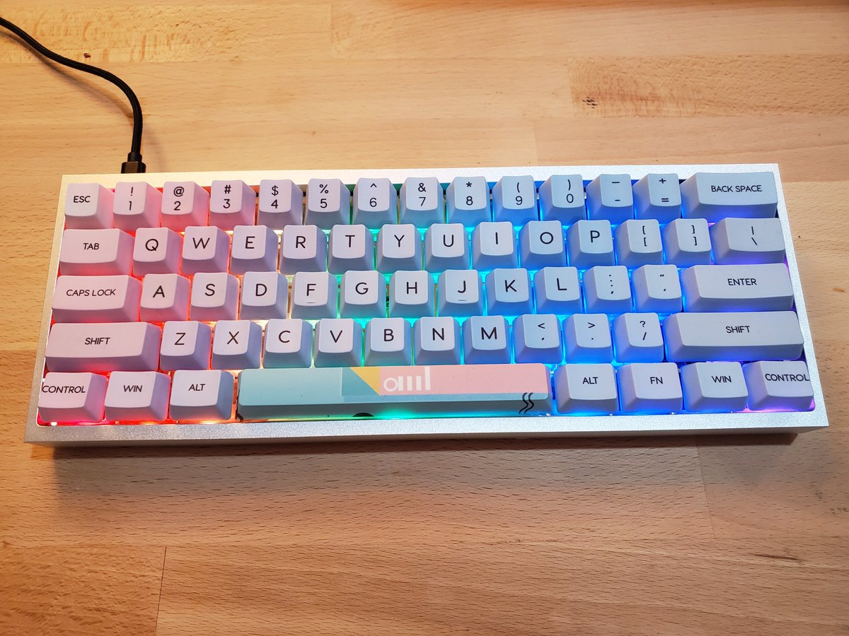 psalm's tweet image. really cool !!!!!!!!!!!!!!!!!!!GIVEAWAY!!!!!!!!!!!!!!!!!!!

KBDfans 60% customized keyboard: Hot swappable with Hako Violet switches ($315 😳)

To enter you must:
Follow me on Twitter
Follow my instagram: instagram.com/clg_psalm/

Like + RT 🥰

Winner chosen June 10th!
