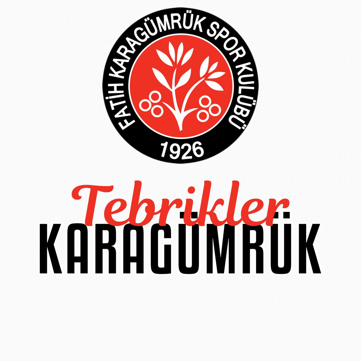 KarsiyakaSK's tweet photo. Play-off finalinde Sakaryaspor'u mağlup ederek 1. Lig'e yükselen Fatih Karagümrük'ü tebrik ediyoruz 👏 Yeni sezonda başarılar, ebedi dost 🙏 @karagumruk_sk https://t.co/YBGmgt8yfi