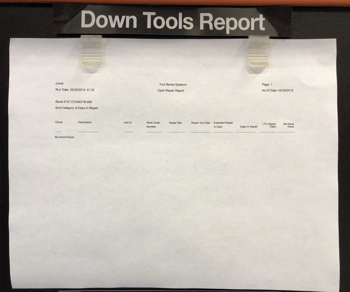 CylinaRivero's tweet photo. Very proud of my TRC team!  ZERO down tools after the holiday weekend!  #D19TopInOps #HD4737 @clmirishHD @THDPNWPride https://t.co/I1YEiT6zTg