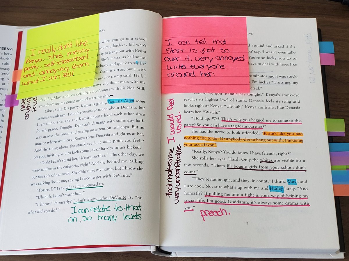 What a pleasant end-of-year surprise! This 8th grader is getting a jump-start on her freshman English summer reading choice...and making annotations!
#WLMSLeaveYourMark #WLMS_WolvesRead @humbleisd_WLMSL <a href="/cswordschilten/">Charlotte Schilten M.Ed.</a> <a href="/HumbleISD_SCHS/">Summer Creek High</a> <a href="/HumbleISD_WLMS/">West Lake Middle School</a>