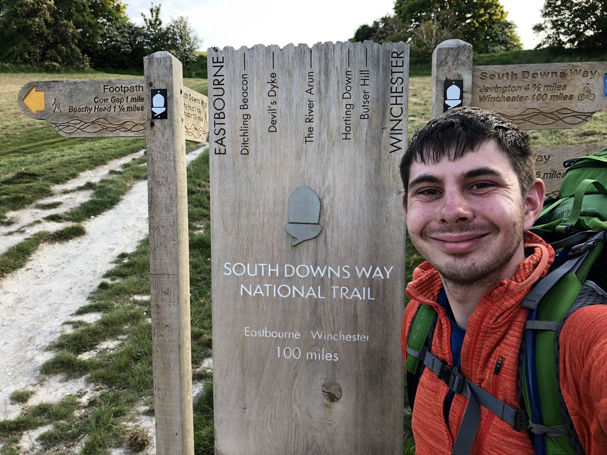 cstonewalking's tweet photo. Had a fantastic bank holiday weekend walking the magnificent 100 mile @SouthDownsWayNT in the @sdnpa, along the way seeing the sections of footpath that are going to be repaired using funds rasied during the @Team_BMC #MendOurMountains campaign https://t.co/nQrglXYaMA