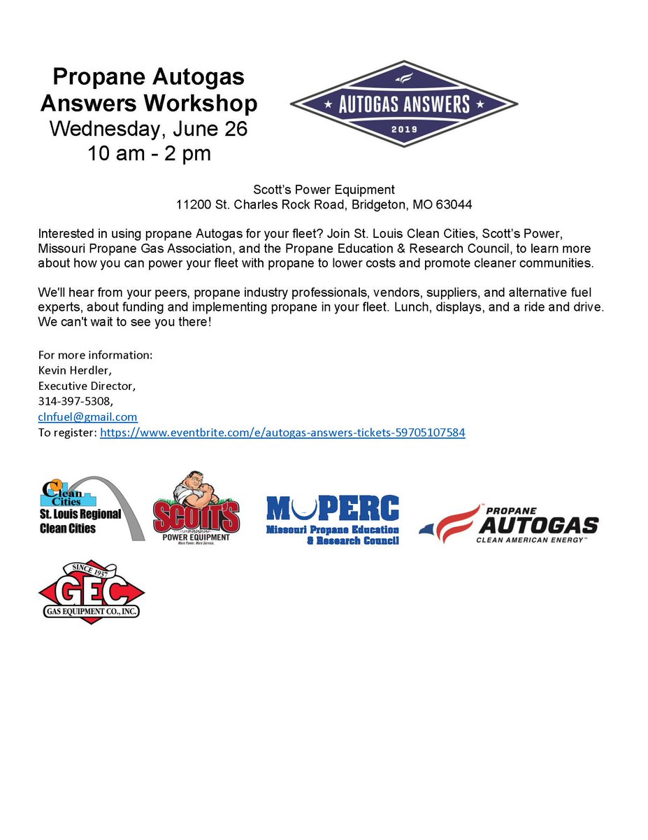 CleanFuelSTL's tweet image. Don't want to miss this!