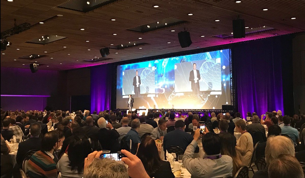 obs_global's tweet image. It was so interesting to hear James Comey, former Director of the #FBI, speak this morning at #WCISC !