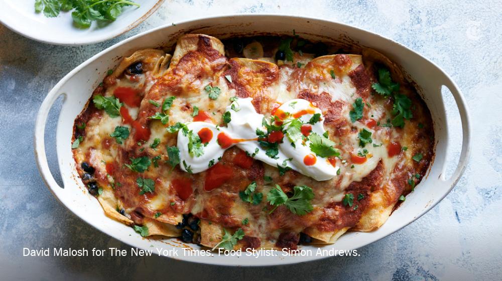 VeggieHow's tweet photo. RT https://t.co/PSfgQgDnyg For a weeknight dinner option, try these vegetarian bean and cheese enchiladas https://t.co/zYcQOnzVoR https://t.co/u7gG8LqSQY #VeggieHowVegetarian #BackToEdenVegetarian #VeggieHow