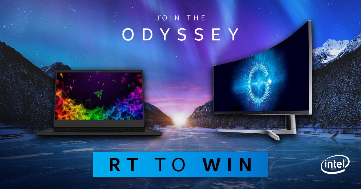 Jonsandman's tweet photo. RT to enter for a chance to win a bundle worth up to $2,450 USD! Intel Graphics is at #COMPUTEX in Taipei, and we’re celebrating with a #JoinTheOdyssey #sweepstakes. No purch nec. Ends 5/29/2019. https://t.co/gYLPuwQzLL #ad https://t.co/yI9KlHJnwB