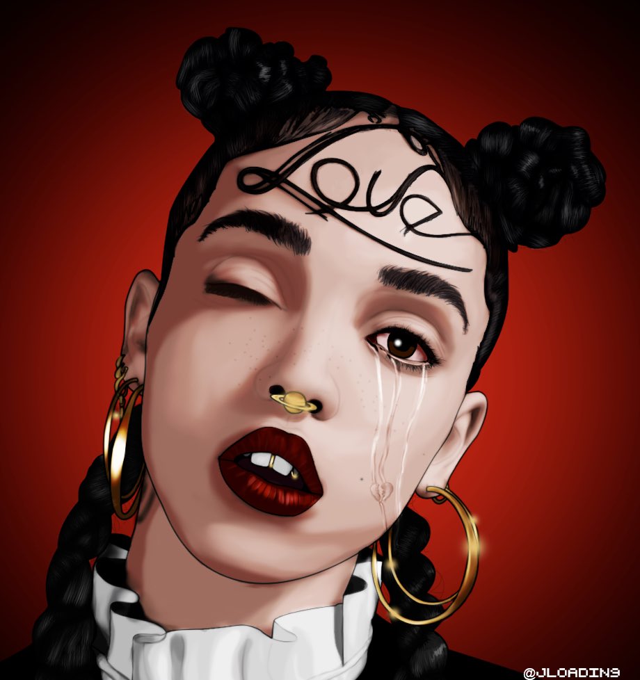_JLoadin9's tweet photo. FKA Twigs Artwork By me @FKAtwigs #JLoadin9 #fkatwigs https://t.co/pr65x01qrn