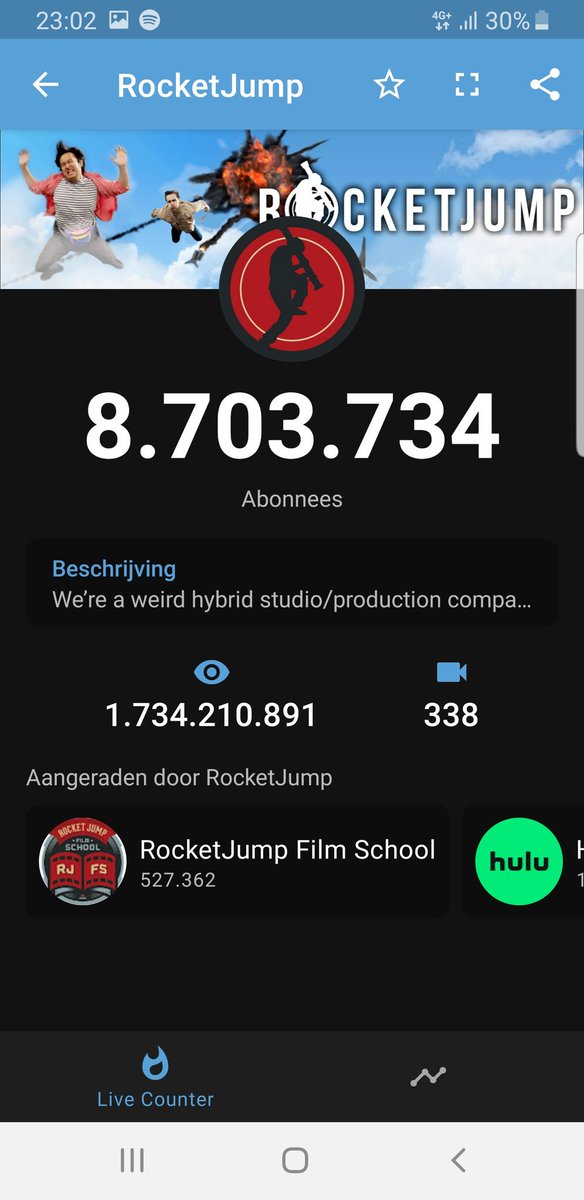 SubcounterApp's tweet image. Introducing: Realtime Subscriber Counter v8 🎉

Welcome to the dark side. 👀

Get the new update now 👉 subcount.app