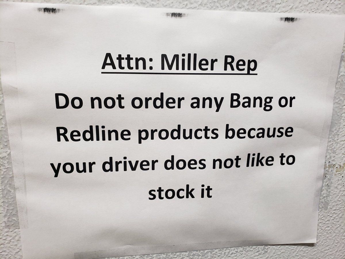 MarkHines6's tweet photo. @BANGenergy @RedlineEnergy   Well I guess I won't be getting my morning Bang or Redline for awhile. #morningcommute
#stopbeinglazybro
#doitforthekids
#ineedmyjitterjuice https://t.co/wAUOpS3aP6