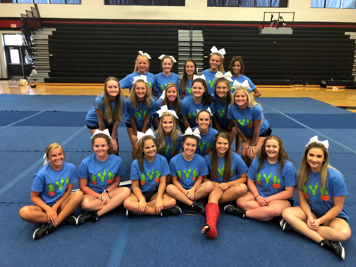 Cheer camp day one!!🤩