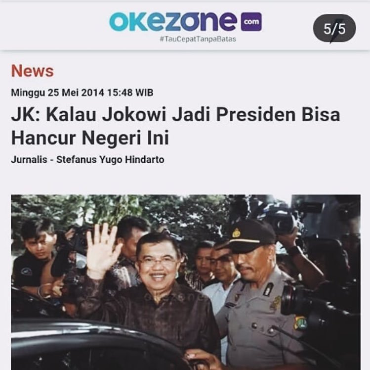 bangcamad58's tweet photo. Bismillahirrahmanirrahim... JK : Kalau Jokowi Jadi Presiden Bisa Hancur Negeri Ini @Pak_JK @jokowi #pilpres2014 
#janganlupa https://t.co/sd4q4guIf6