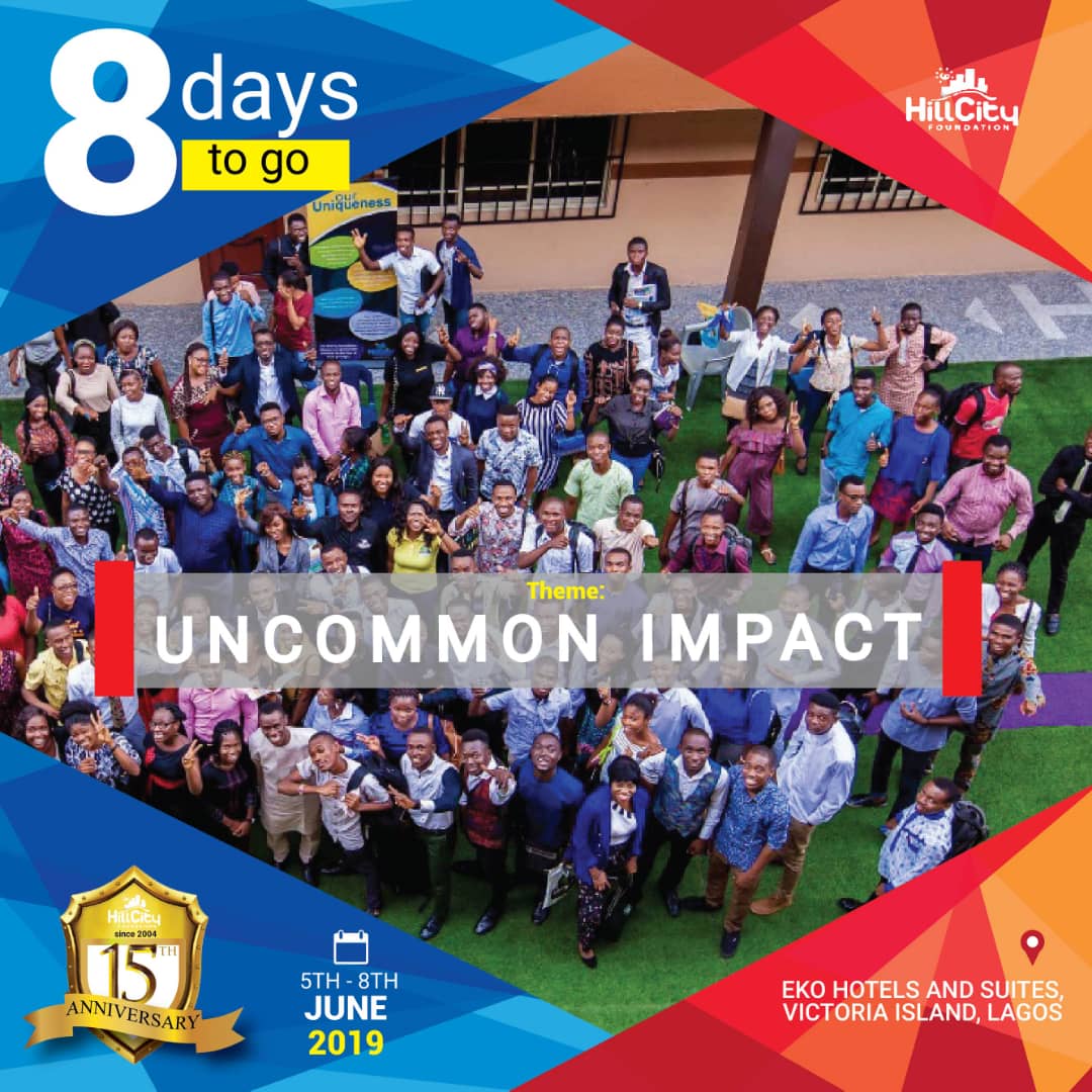 HCF_NG's tweet photo. Still 8 days to go
#HCF15thAnniversary
#UncommonImpact
#AddingValueToLives https://t.co/g0SbfWaDua