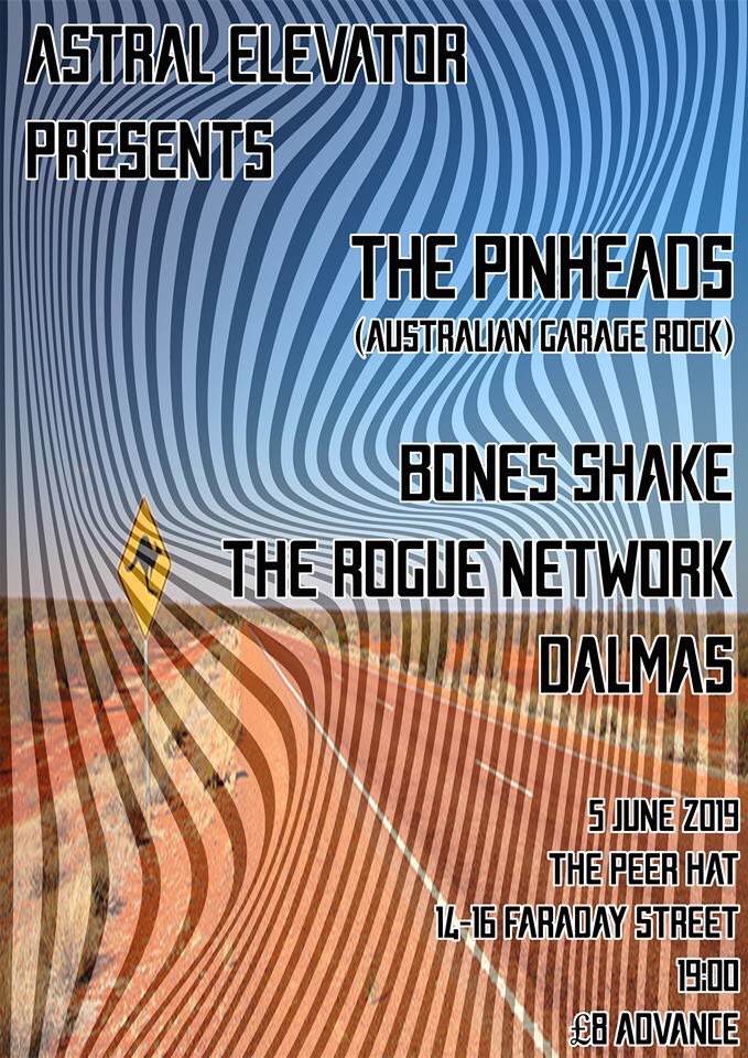 Our next two shows; both at <a href="/The_Peer_Hat/">The Peer Hat</a>