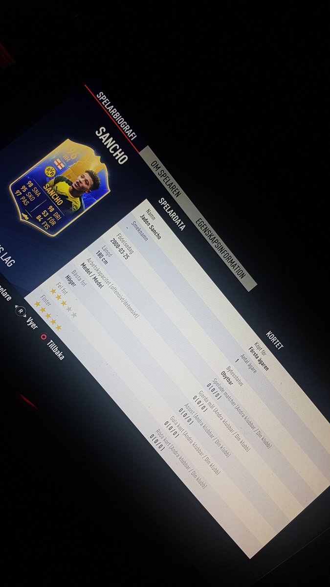zzhitty's tweet photo. @Castro1021 Eyyyy, first telles and now sancho 👏 https://t.co/XFHUtGaXgt