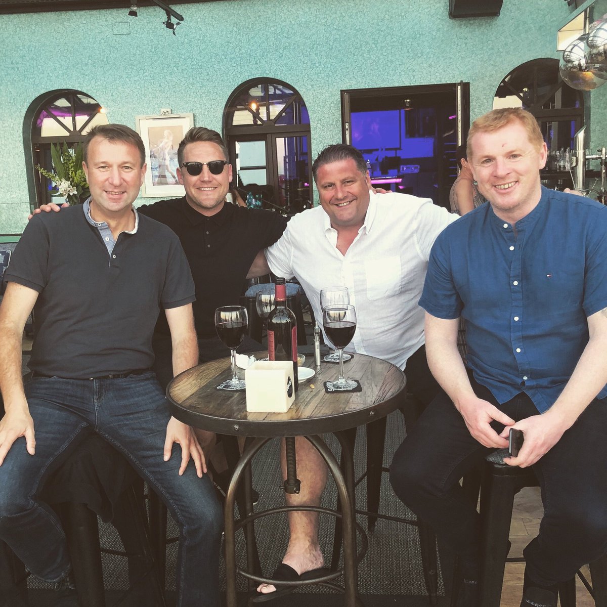 Been some trip with these guys this last couple days in Marbella. Agent to the stars @martinjreilly69 the former Mayor of Kinsale @scobie51301677 and of course the gaffa
