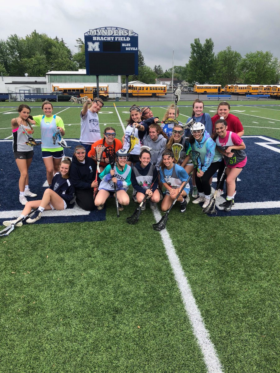 SenecaFallsCSD's tweet photo. They are hyped and ready! Mynderse Academy Girls Lacrosse takes on Pal-Mac in the CHAMPIONSHIP game tomorrow night at Pittsford Sutherland High School. Game time 7:00 PM &amp; admission is $5 per person. Make plans NOW to come out and cheer for our girls!!! GO MA!!!  #SFCSDPROUD https://t.co/1xsWM3OsSg