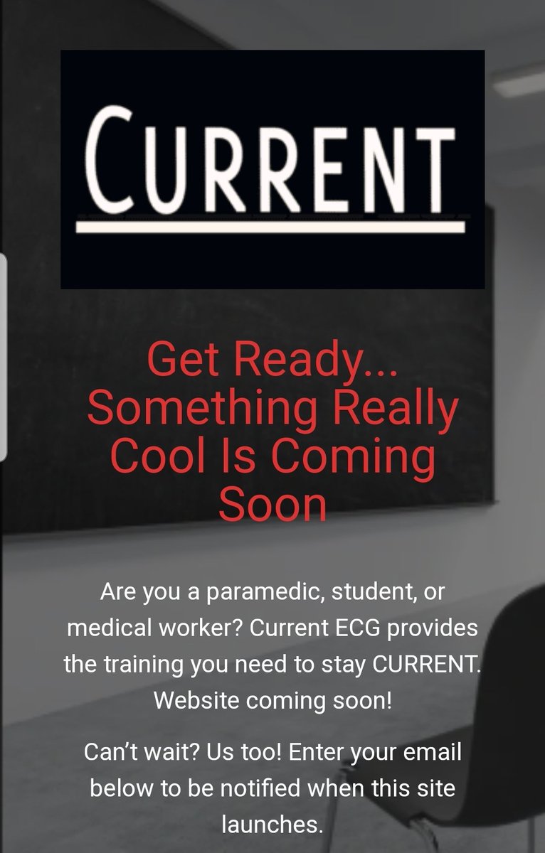 Fantastic ECG and Emergency Medicine resource from Canadian Advanced Care Practitioner David Klien <a href="/DaveEcg/">CurrentCrypto 🩺</a> about to launch in 30 mins at currentecg.com and podcasting on iTunes and spotify under current ecg.  Check it out!  You wont be disappointed.