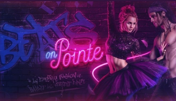 conversation197's tweet photo. Didn't know I needed a fusion of street dance & ballet in my life 'til seeing #BeatsOnPointe @peacocktheatre. Fairy lights on tutus are a winner with me. https://t.co/sK1sh5AY40
