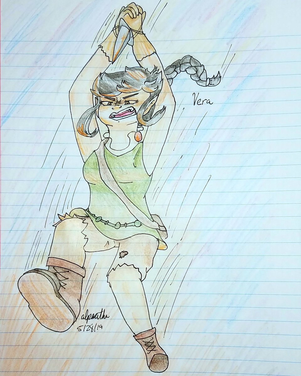 FourLeafLily's tweet photo. May 28, 2019
Character: Vera, by @aka_a_disaster
#alphadailydoodle #maydailydoodle #alphaart #alphadoesadoodle #friendcharacter #dndcharacter #DND_Vera https://t.co/dRNe39A1KA
