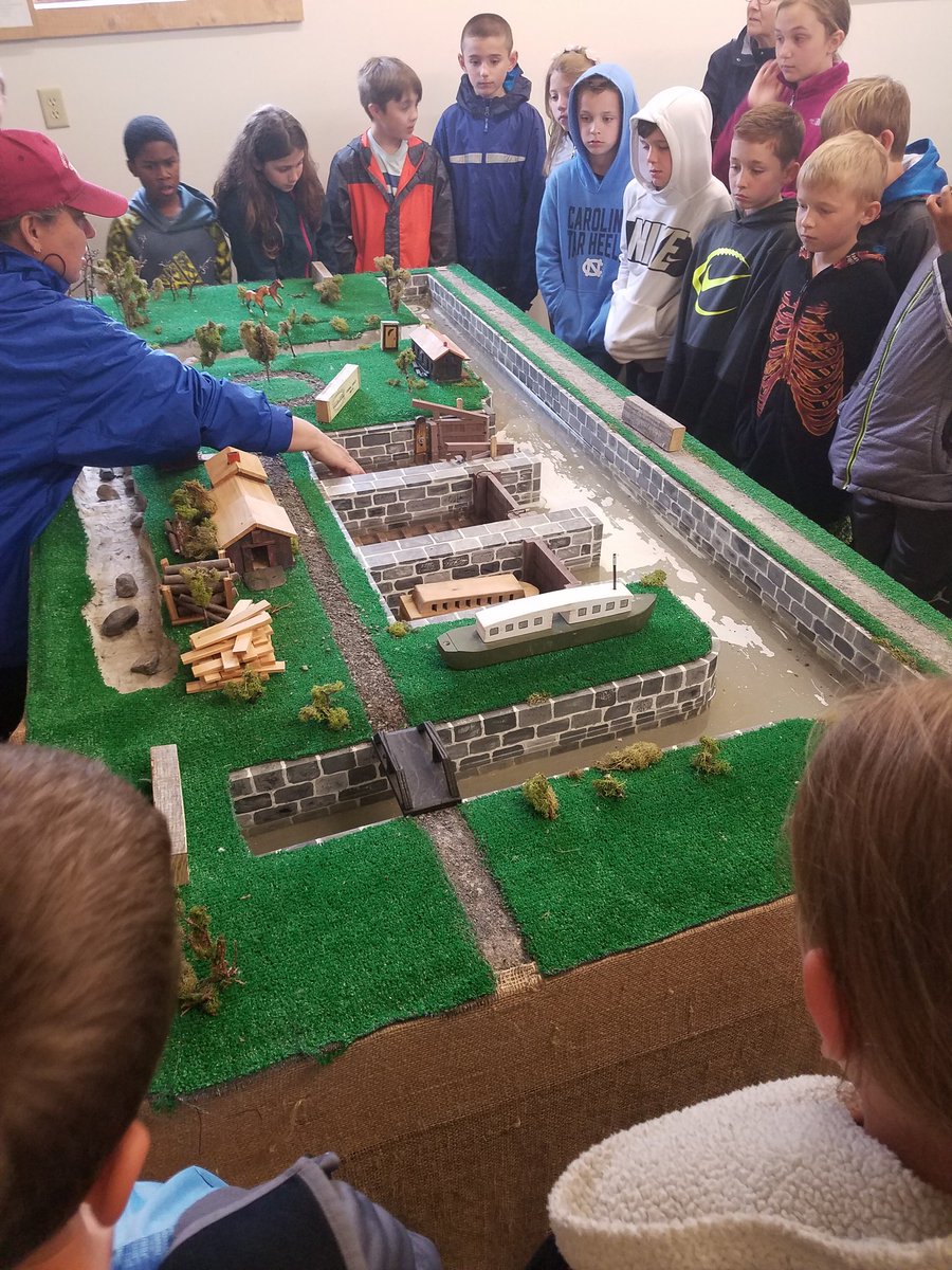 CPolniak's tweet photo. A great learning experience at Chittenango Landing with our 4th graders #eriecanal #FremontFun https://t.co/keq93OyFyV