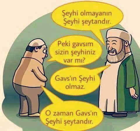 Şeyhi KURAN olmayanın şeyhi şeytandır...