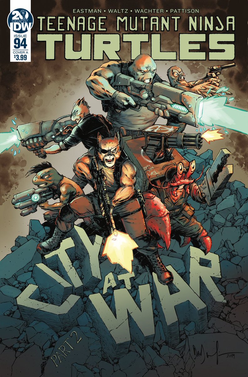 #TMNT 94 is out tomorrow, and not only is the story barreling towards the craziest developments that are guaranteed to light your brain on fire, but it also includes the second Oral History made up of interviews I did with the creators!