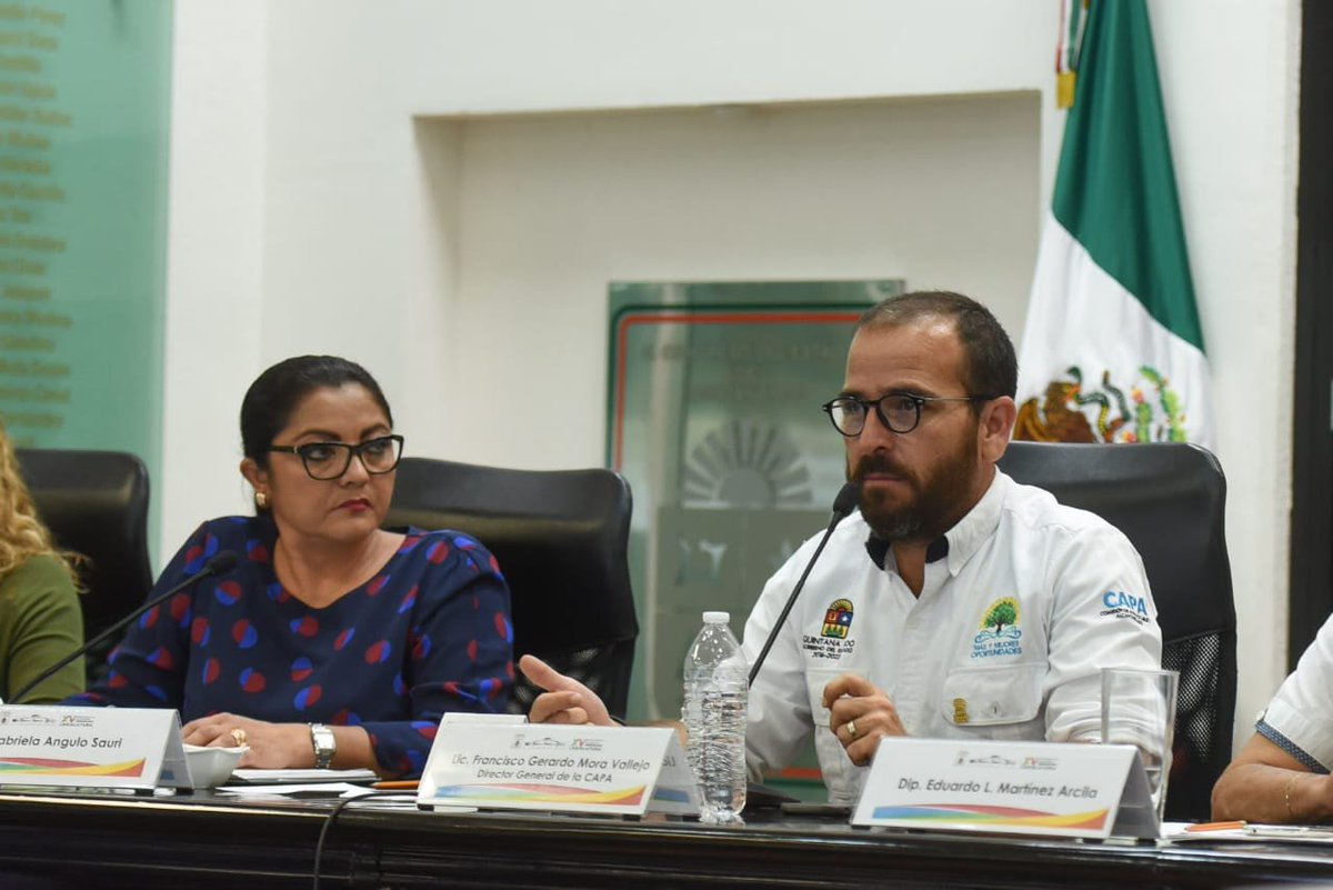 SoyGabyAngulo's tweet photo. Esta tarde asistí a la Comisión de Salud y Asistencia Social en el Congreso del Estado, para atender asuntos relacionados con la mejora en los servicios de agua potable y alcantarillado en Quintana Roo. 📢👩‍👦‍👦#DiputadaCercana #MujerDeResultados https://t.co/ORlxGkksK8