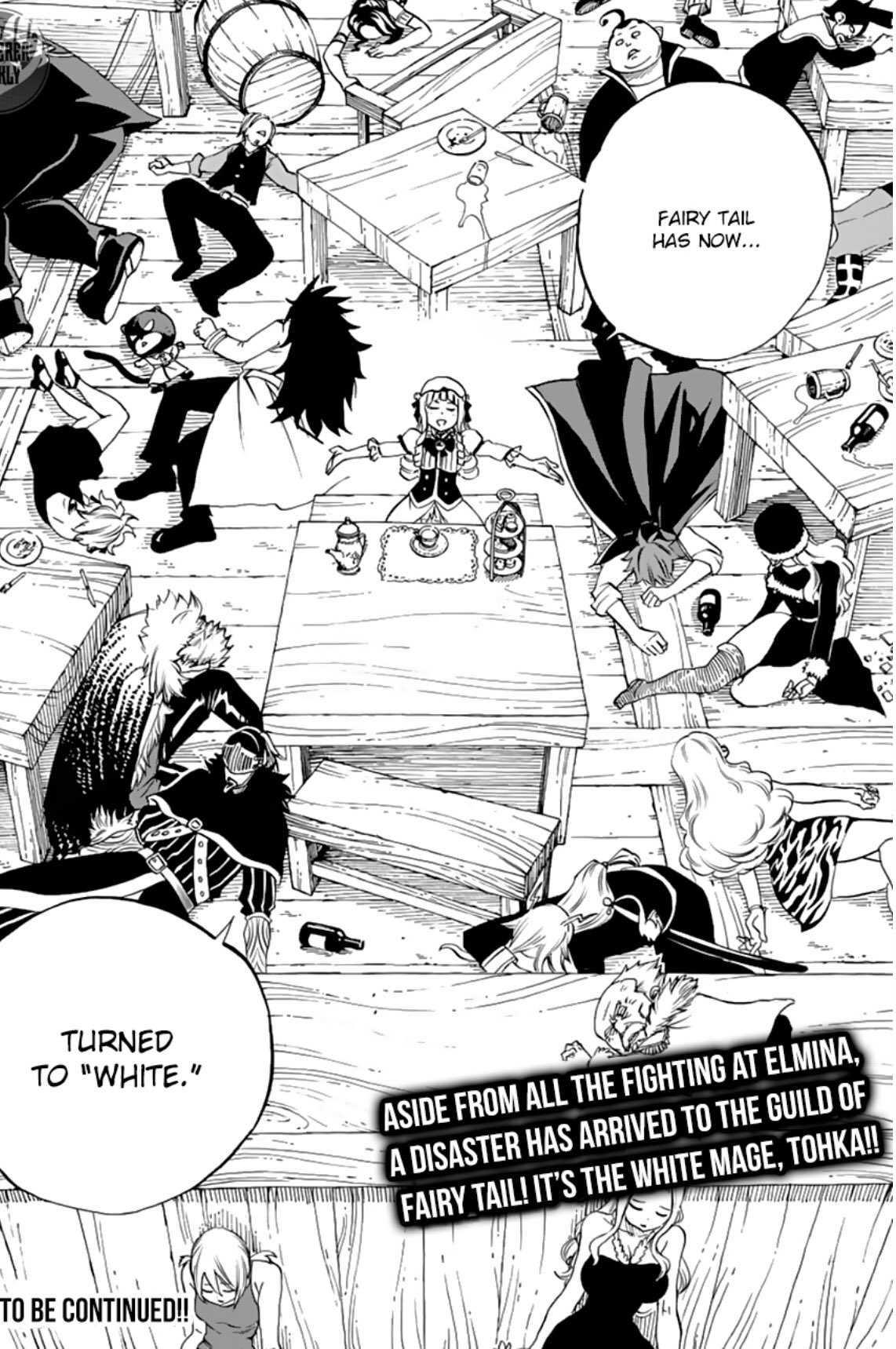 Lady Bowtiful Whats Even More Odd About Ft Juvia Showing Up Is That Team Natsu Is On A Different Continent Than Where The Ft Guild Is Located How Could