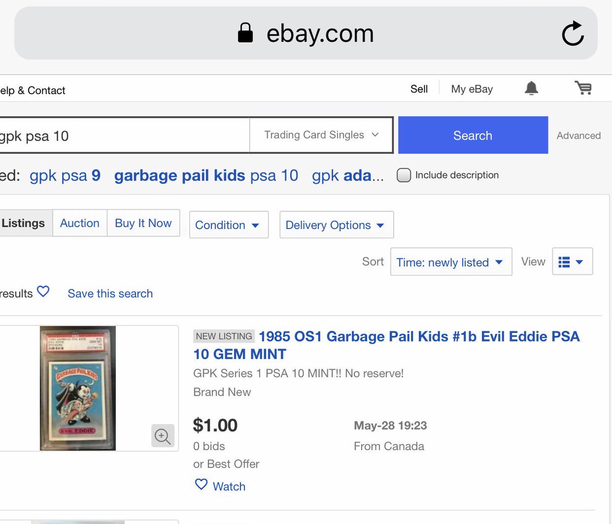 Garbage Pail Kids tweet media