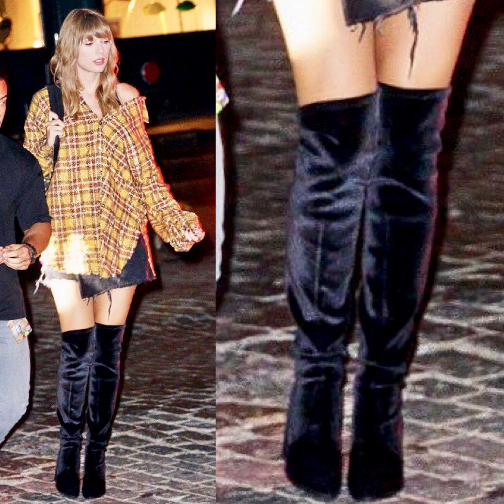 Taylor Swift Polls on X: Which outfit with knee high socks? Vote