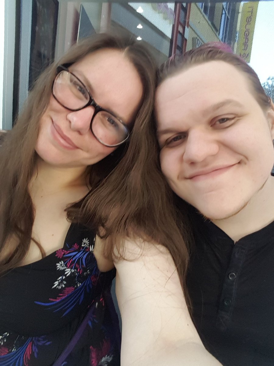 Nrrdgirl805's tweet photo. I guess I'm meant to post these somewhere. @Admiral_Plays Is the best thing to happen to me. And if he ever tries to leave I'll... Oh sorry... I don't know what came over me...
I love being a goof with you, Addy!
#blinktwiceforhelp https://t.co/wR3PkhDyBU